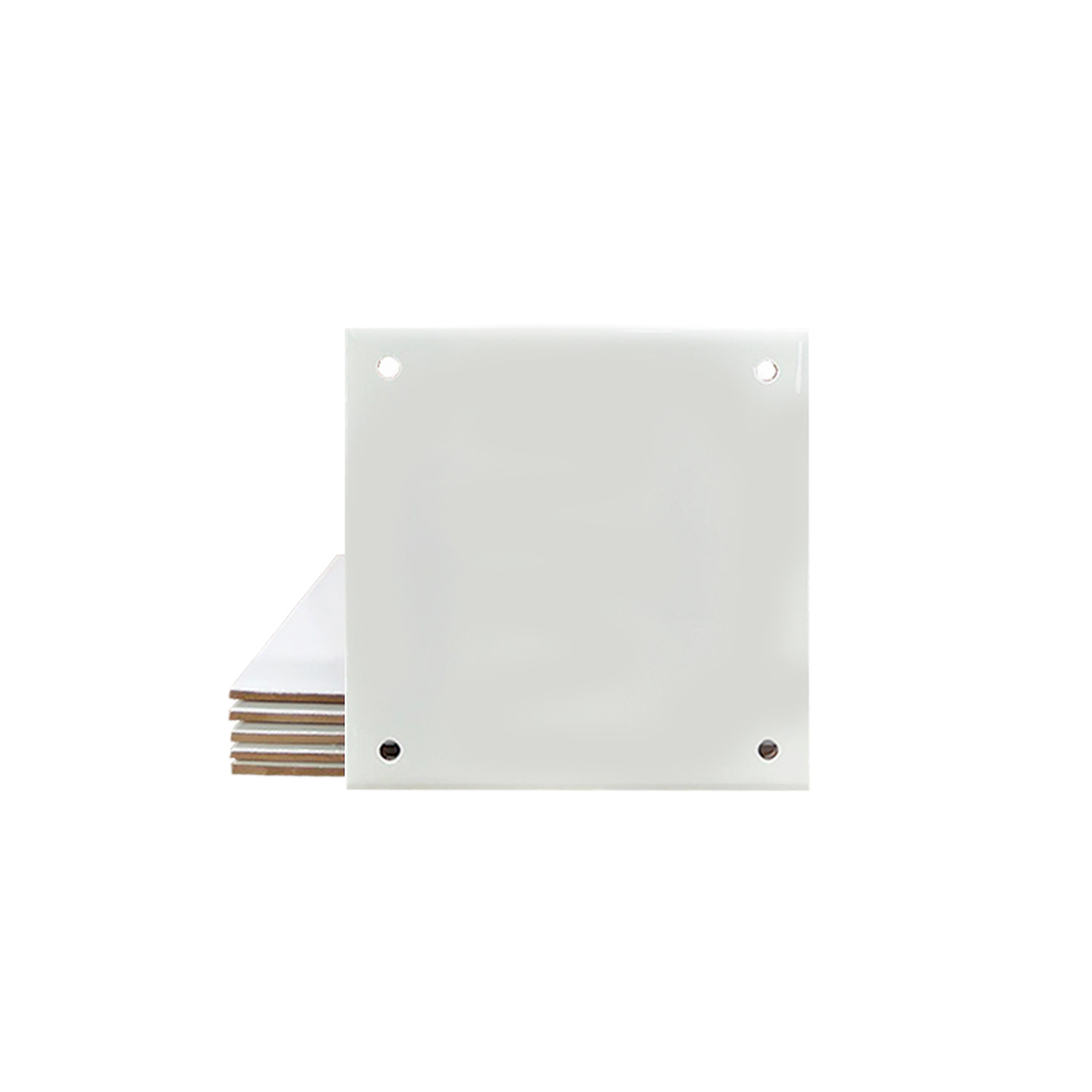 Azulejo Resinado 15×15 c/ 04 furos – Branco