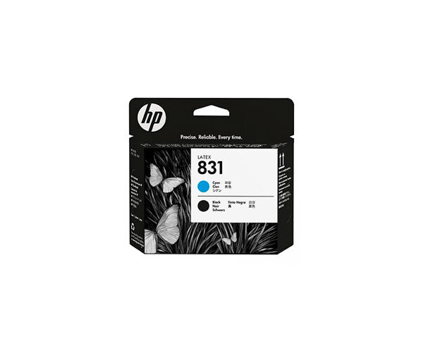 Cabeça de Impressão HP Latex 831 Ciano/Preto CZ677A