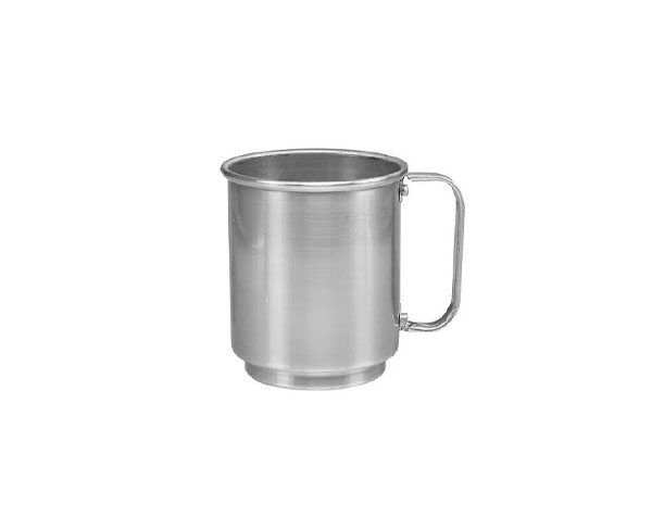 Caneca de Alumínio 400ml – Escovada