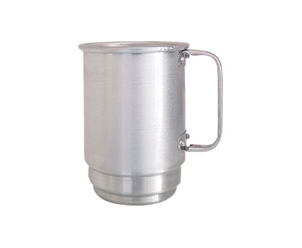 Caneca de Alumínio 550ml – Escovado