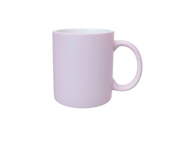 Caneca de Cerâmica Candy 325ml – Lilás (Metalnox)