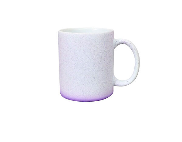 Caneca de Cerâmica Splash – Branca Roxa Fosca 325ml (Metalnox)