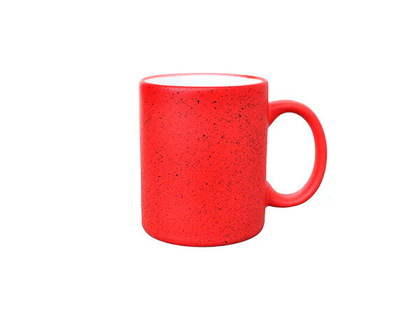 Caneca de Cerâmica Splash – Vermelha Fosca 300ml (Metalnox)