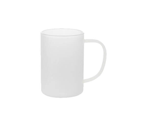 Caneca de Vidro Borossilicato Fosco 300ml