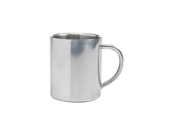 Caneca Inox 450ml – Prata