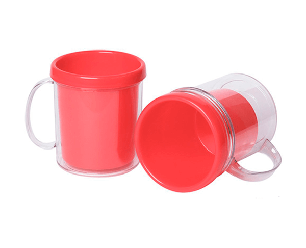 Caneca Rosqueável – Vermelha