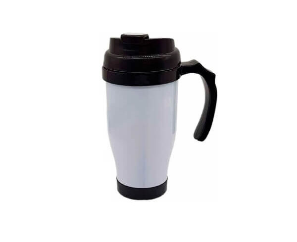 Caneca Semi Térmica de Polímero 475ml – Preta