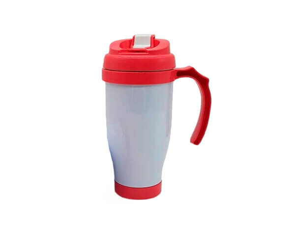 Caneca Semi Térmica de Polímero 475ml – Vermelha