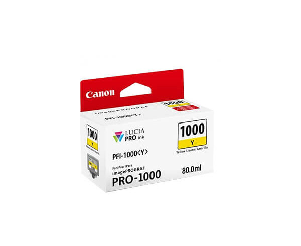 Cartucho Canon PFI-1000 Y