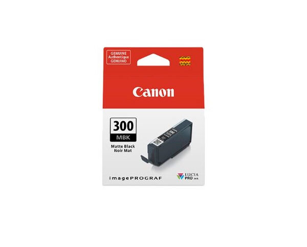Cartucho Canon PFI-300 MBK PRETO FOSCO