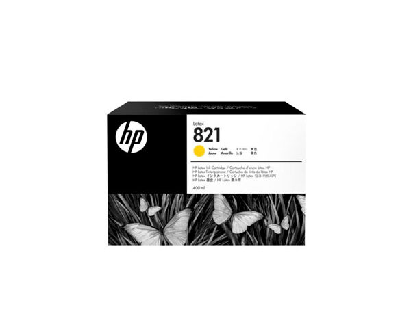 Cartucho HP Latex 821 G0Y88A 400ml – Amarelo
