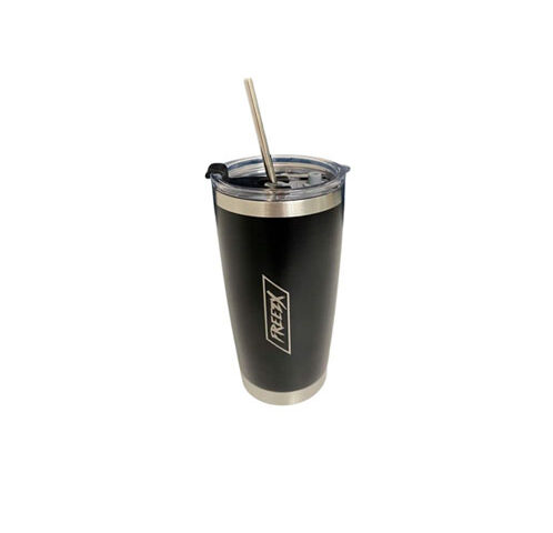 Copo Térmico Inox c/Escova Freezx – Preto 590ml