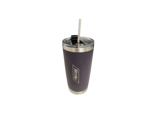 Copo Térmico Inox c/Escova Freezx – Púrpura 590ml