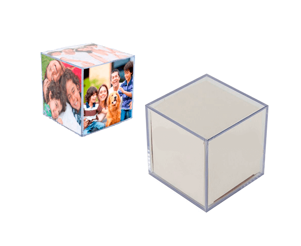 Foto Cubo Acrílico 9 cm