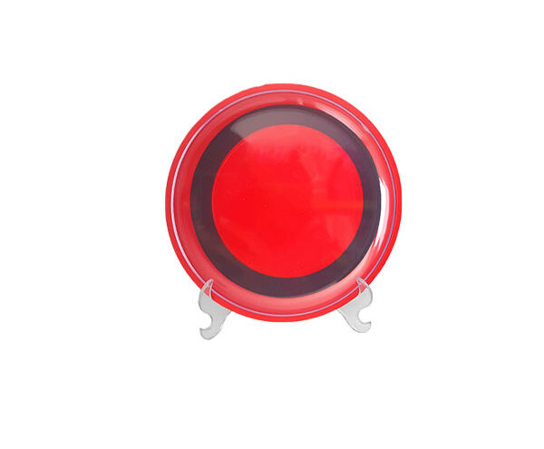 Foto Disco – Vermelho e Preto