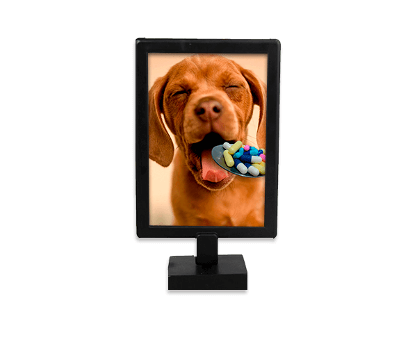 Foto Display Duplo – Preto