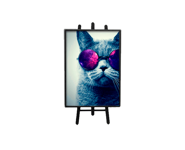 Foto Quadro Vertical – Preto