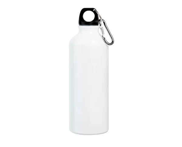 Garrafa de Alumínio Mosquetão 1L – Branco