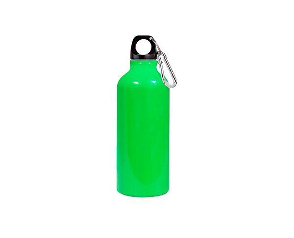 Garrafa de Alumínio Mosquetão 500ml – Verde