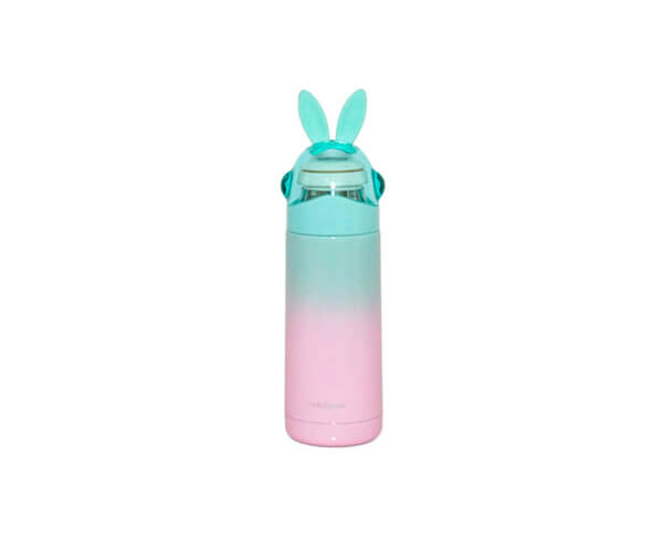 Garrafa de Inox Bunny 350ml – Bicolor Verde