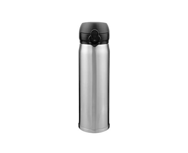 Garrafa de Inox Click 400ml – Prata