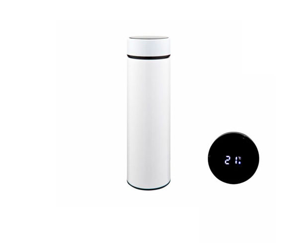 Garrafa de Inox Slim Digital 450ml – Branca