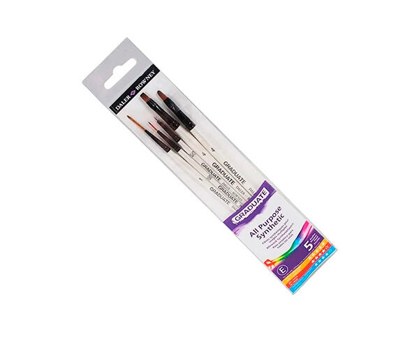 Kit de Pincéis Graduate Detalhes 5 unidades – Daler Rowney