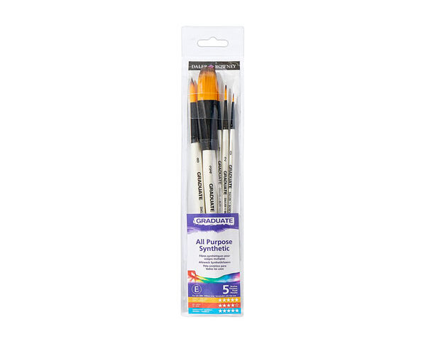 Kit de Pincéis Graduate Paisagens 5 unidades – Daler Rowney