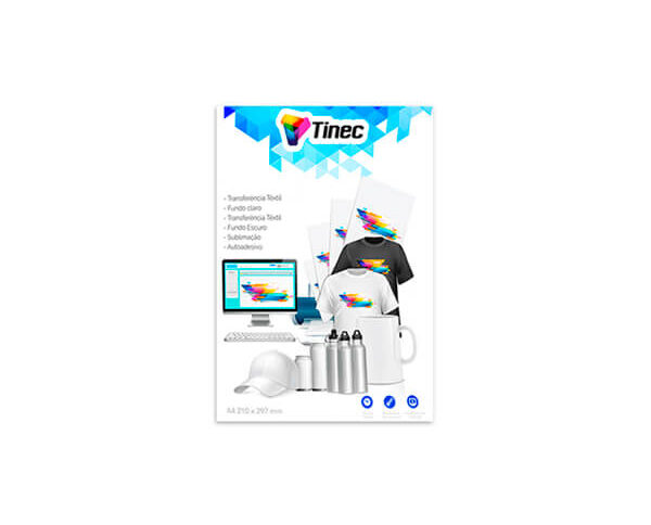 Papel Sublimático A4 100g Tinec – 100 FLS