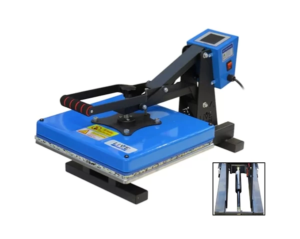 Prensa Térmica Plana 38×38 110v c/ Amortecedor – Live