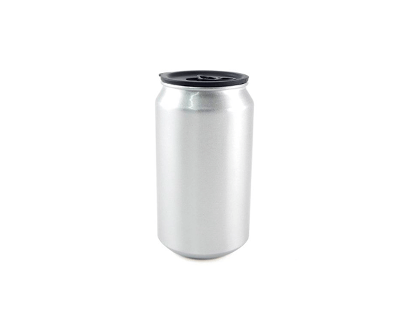 Squeeze de Alumínio Latinha 350ml – Prata