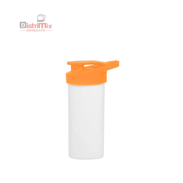 Squeeze de Polímero 500ml – Tampa Laranja