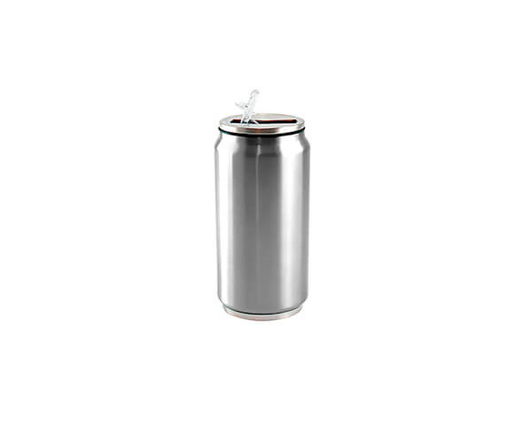 Squeeze Térmico Latinha 350ml – Prata