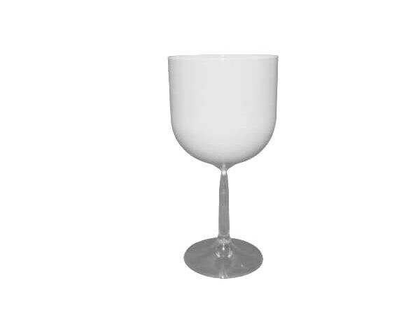 Taça Gin de Polímero 500ml – Base Cristal Removível