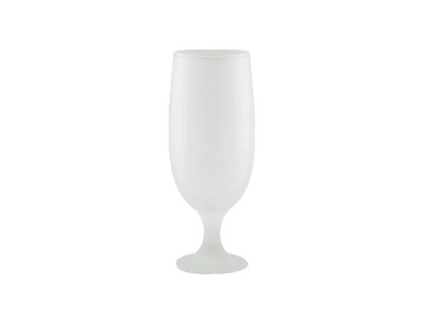 Taça Tulipa de Vidro Fosco 325ml