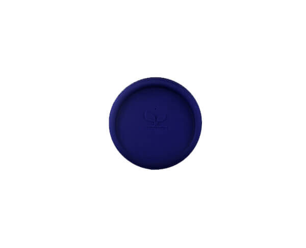 Tampa de Silicone para Caneca – Azul Escuro
