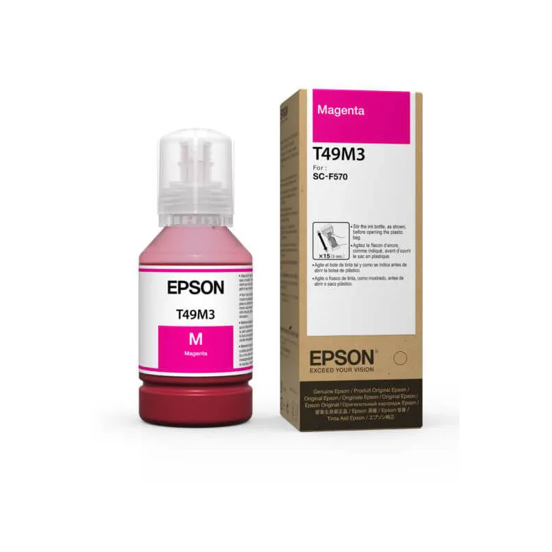 Tinta Epson Sublimática UltraChrome DS 140ml – Magenta T49M3