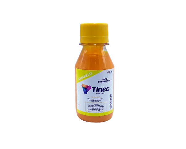 Tinta para Sublimação Tinec 100ml – Amarela